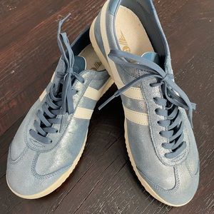 Nearly new Gola blue sparkly sneakers